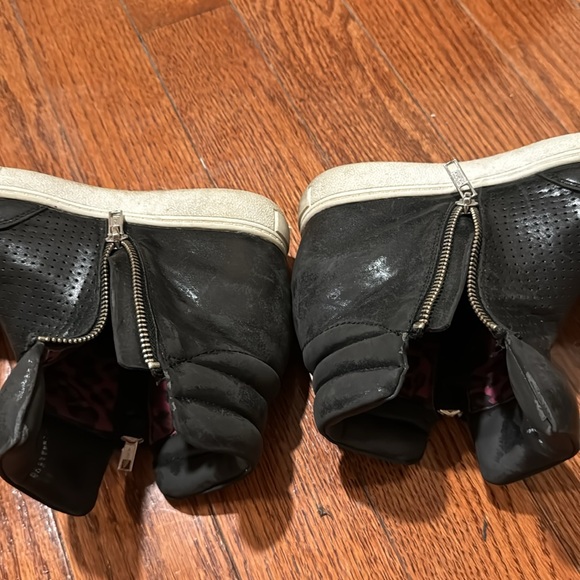 Mossimo Supply Company big kids high top sneaker wedge shoe size 4 - Picture 7 of 11